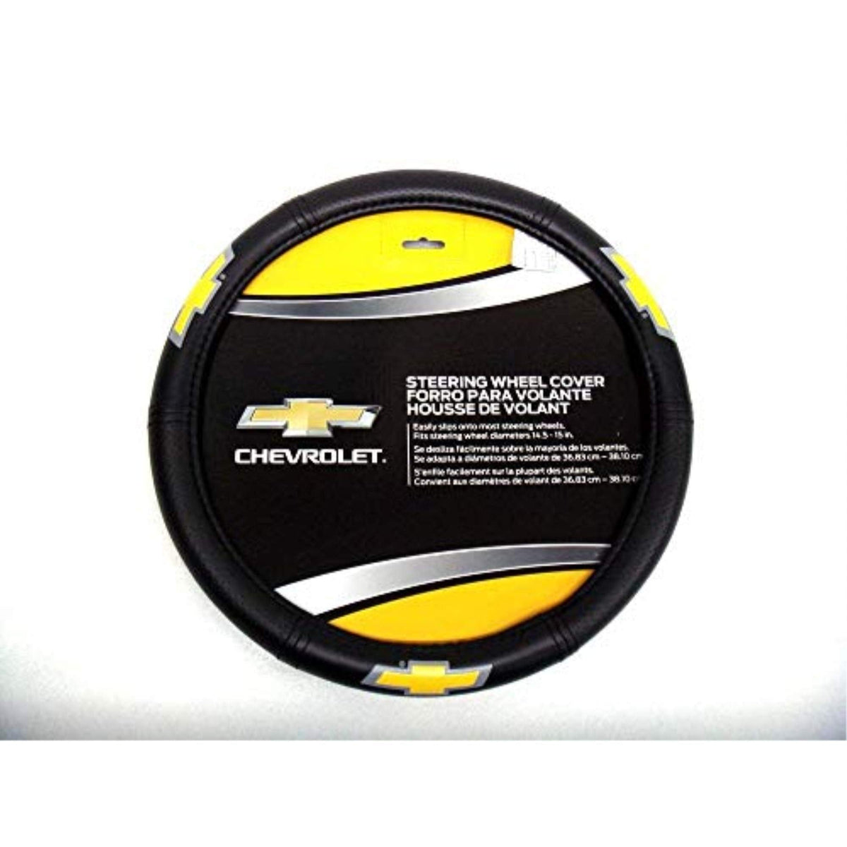 Plasticolor Plasticolor 006727R03 Elite Speed Grip Steering Wheel Cover Compatible with Chevy - Outdoor Depot