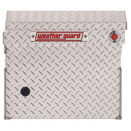 Weather Guard Weather Guard Model 121-0-04 Saddle Truck Box, Aluminum, For Full Size Trucks, Low Profile, - Outdoor Depot