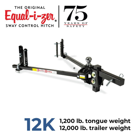 Equal-i-zer Equal-i-zer 4-point Sway Control Hitch, 90-00-1200, 12,000 Lbs Trailer Weight Rating, 1,200 Lbs - Outdoor Depot