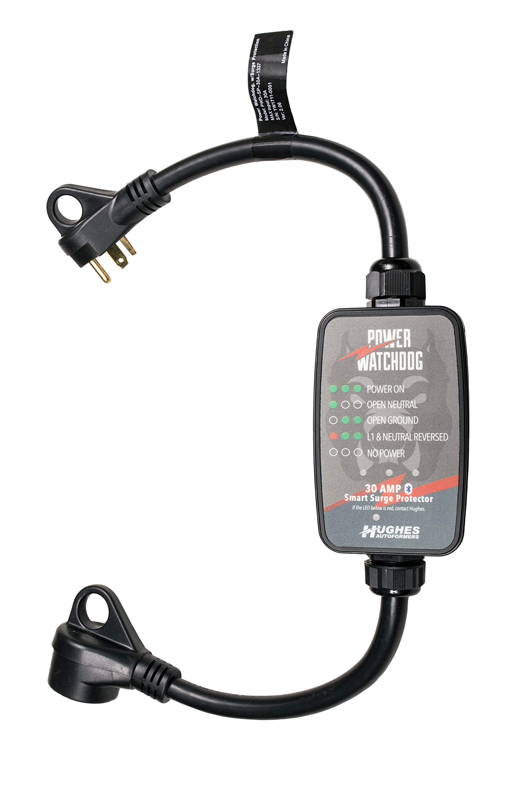 Power Watchdog Power Watchdog PWD30, Bluetooth Surge Protector, 30 Amp, Portable, 14 Inch - Outdoor Depot