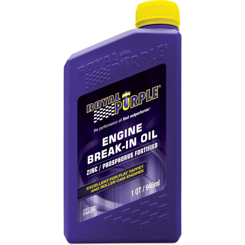 ROYAL PURPLE 11487 High Performance Engine Break-in Oil - 1 Quart Bottle Engine & Performance