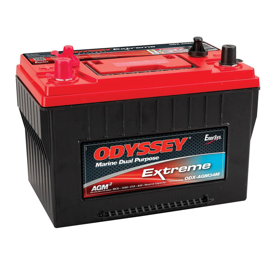 ODYSSEY Odyssey Battery ODX-AGM34M Extreme Series AGM Battery - Outdoor Depot