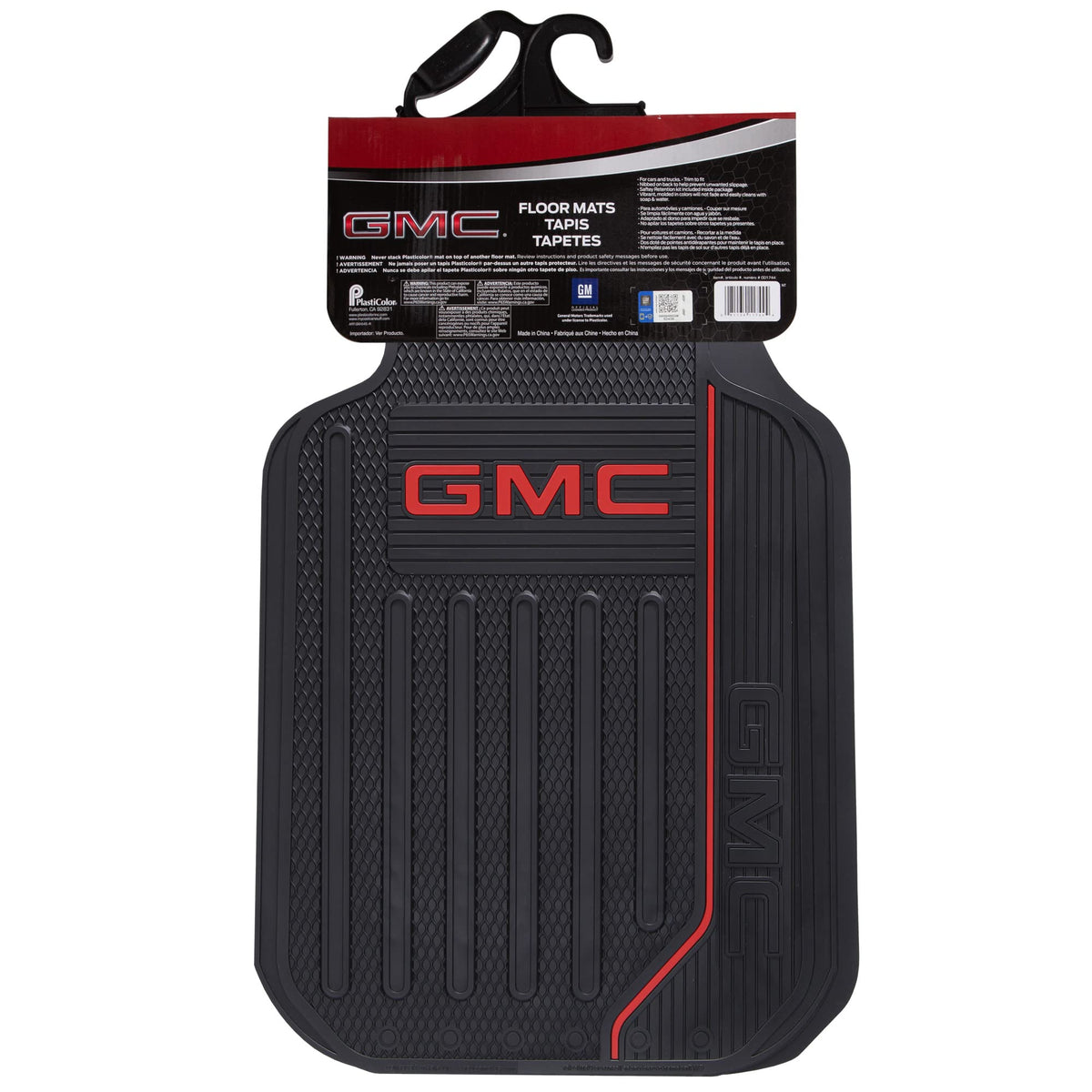 Plasticolor Plasticolor 001744R01 GMC Elite Series 1st Row Floor Mats - Outdoor Depot