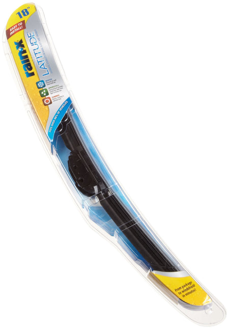 Rain-X Rain-X 5079275 Latitude 8-In-1 Premium Graphite Coated Wiper Blade, 18" (Pack of 1) - Outdoor Depot