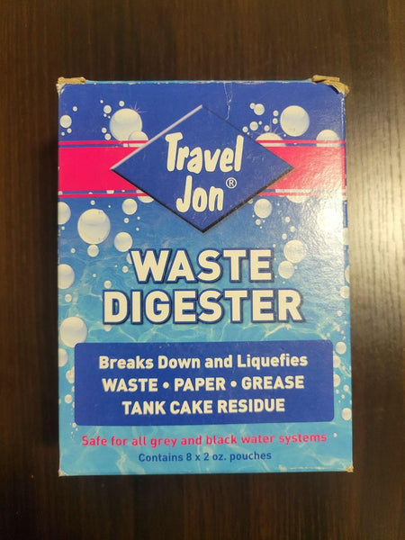 Travel Jon Travel Jon Waste Digester RV Black Tank Treatment - Extra-Strength Marine & RV Toilet Treatment | - Outdoor Depot