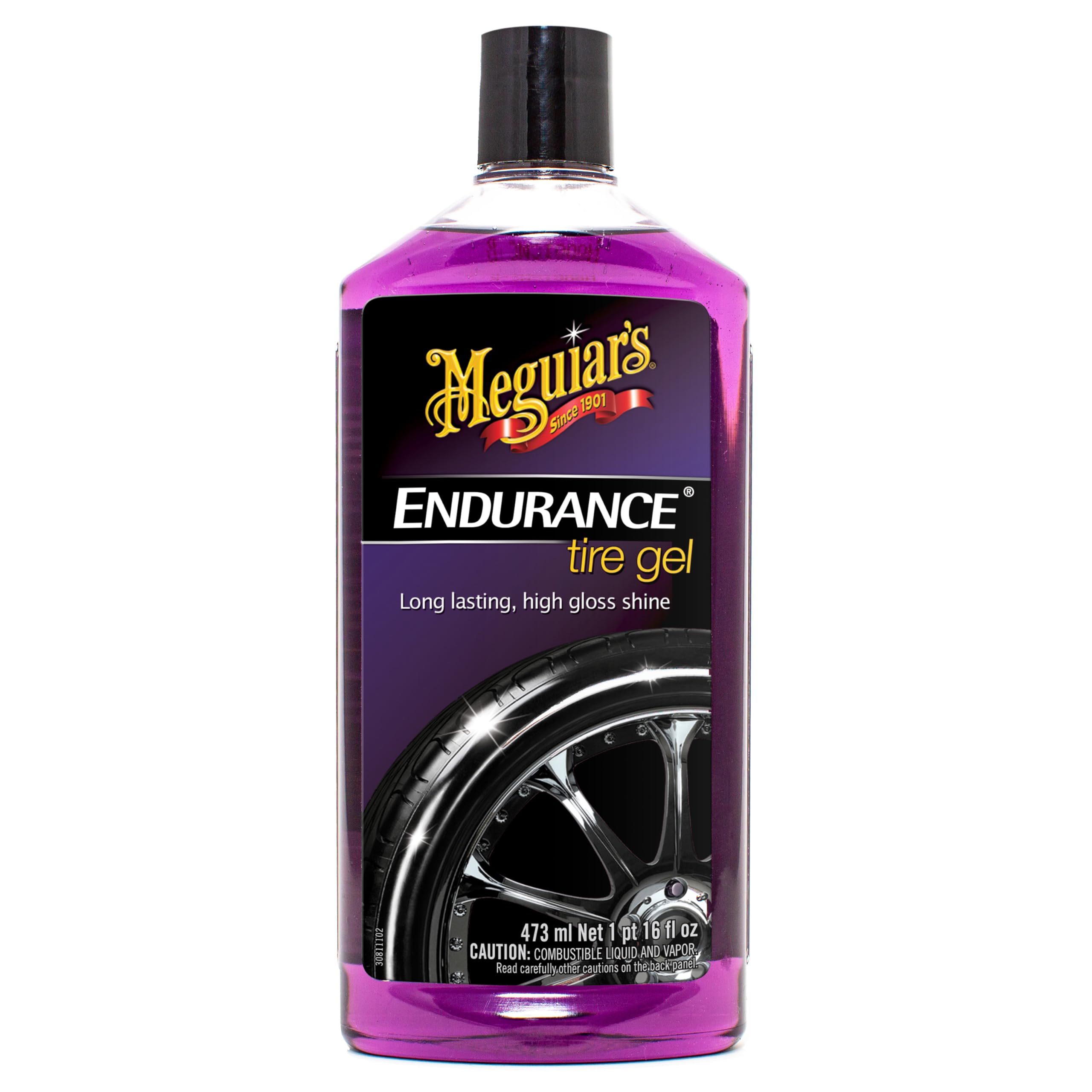 Meguiar's Meguiar’s Endurance Tire Gel, G7516, Premium Tire Shine Gel for a Lasting Glossy Finish, Helps - Outdoor Depot