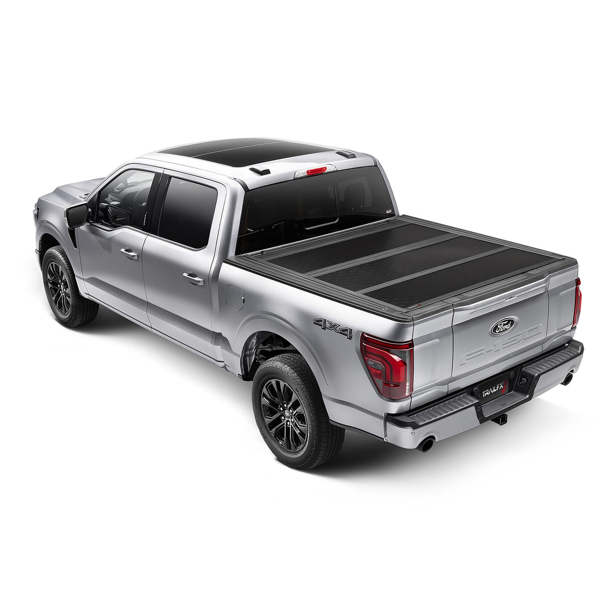 Trailfx TrailFX Hard Tri-Fold Tonneau Cover Fits 2021-2025 Ford F-150 5.5 Foot Bed Hard Folding Cover 3 - Outdoor Depot