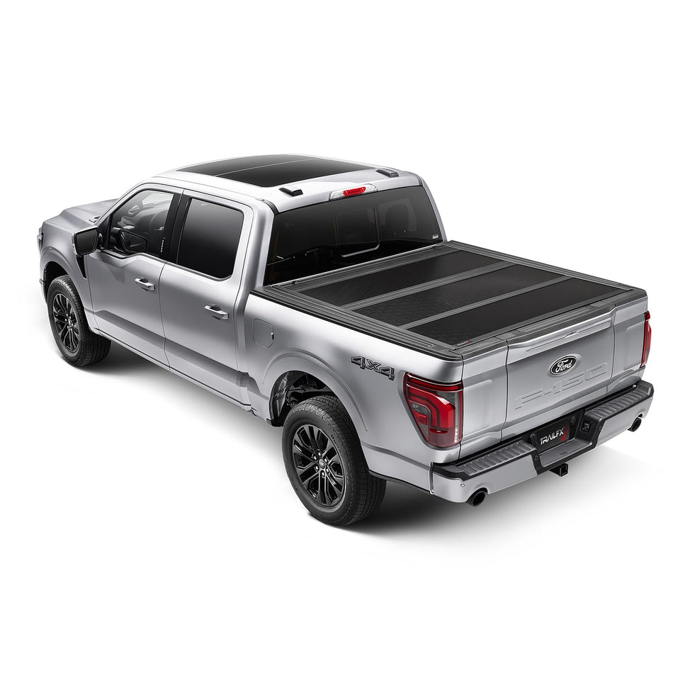 Trailfx TrailFX Hard Tri-Fold Tonneau Cover Fits 2021-2025 Ford F-150 5.5 Foot Bed Hard Folding Cover 3 - Outdoor Depot