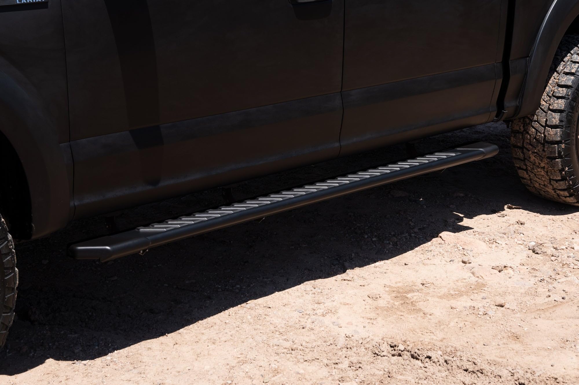 Raptor Series Raptor Series Running Boards Steps 5in OEM Style Full Tread Black Aluminum Compatible with - Outdoor Depot