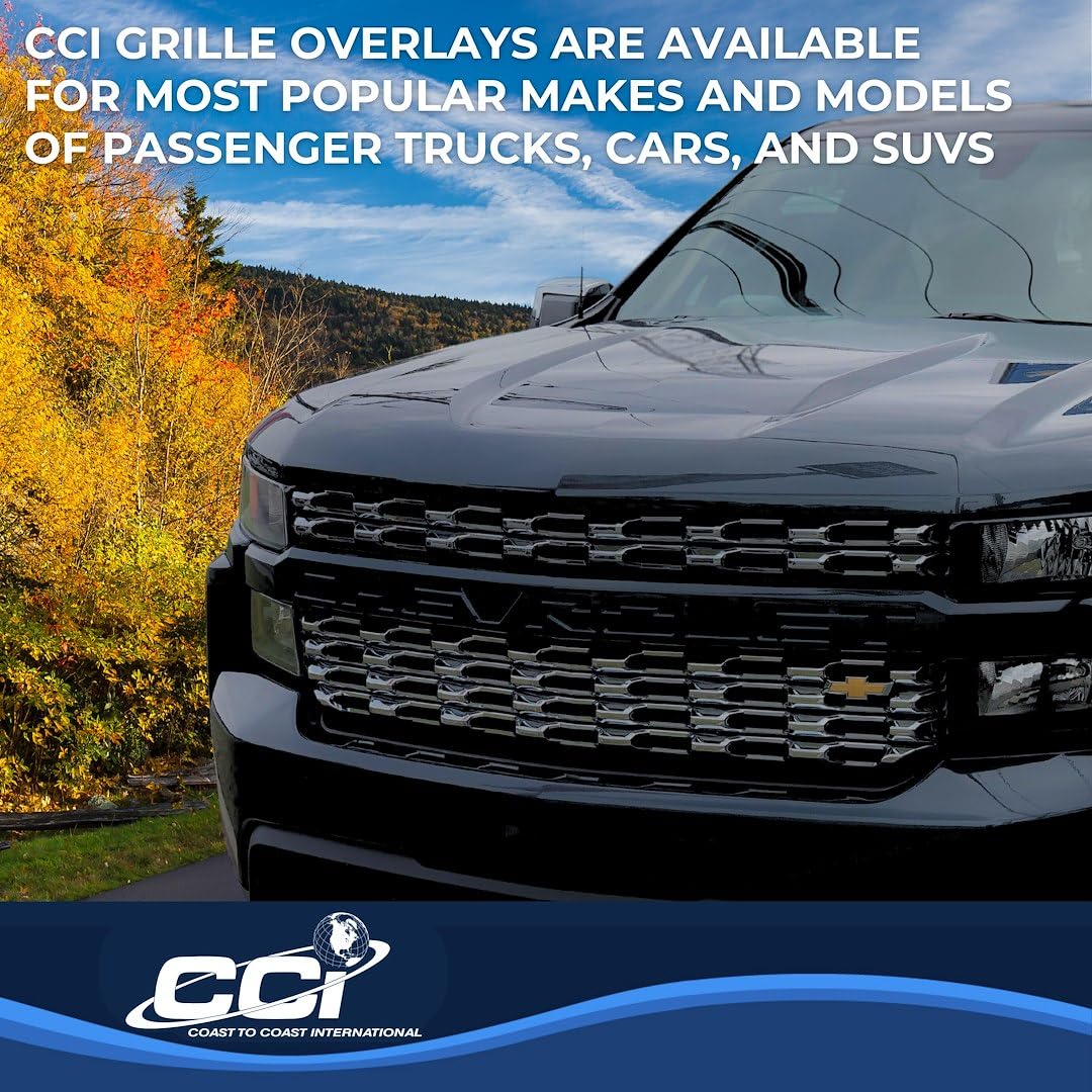 Coast to Coast International COAST2COAST - C2CGI167BLK - OVRLY; 19- Silverado; Gloss Black; - Outdoor Depot