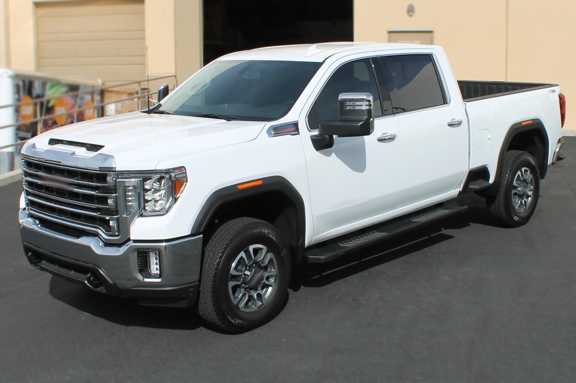 Raptor Series Raptor Series Running Boards Steps 6in OEM Style Black Aluminum Compatible with Crew Cab - Outdoor Depot