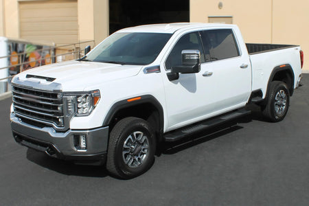 Raptor Series Raptor Series Running Boards Steps 6in OEM Style Black Aluminum Compatible with Crew Cab - Outdoor Depot