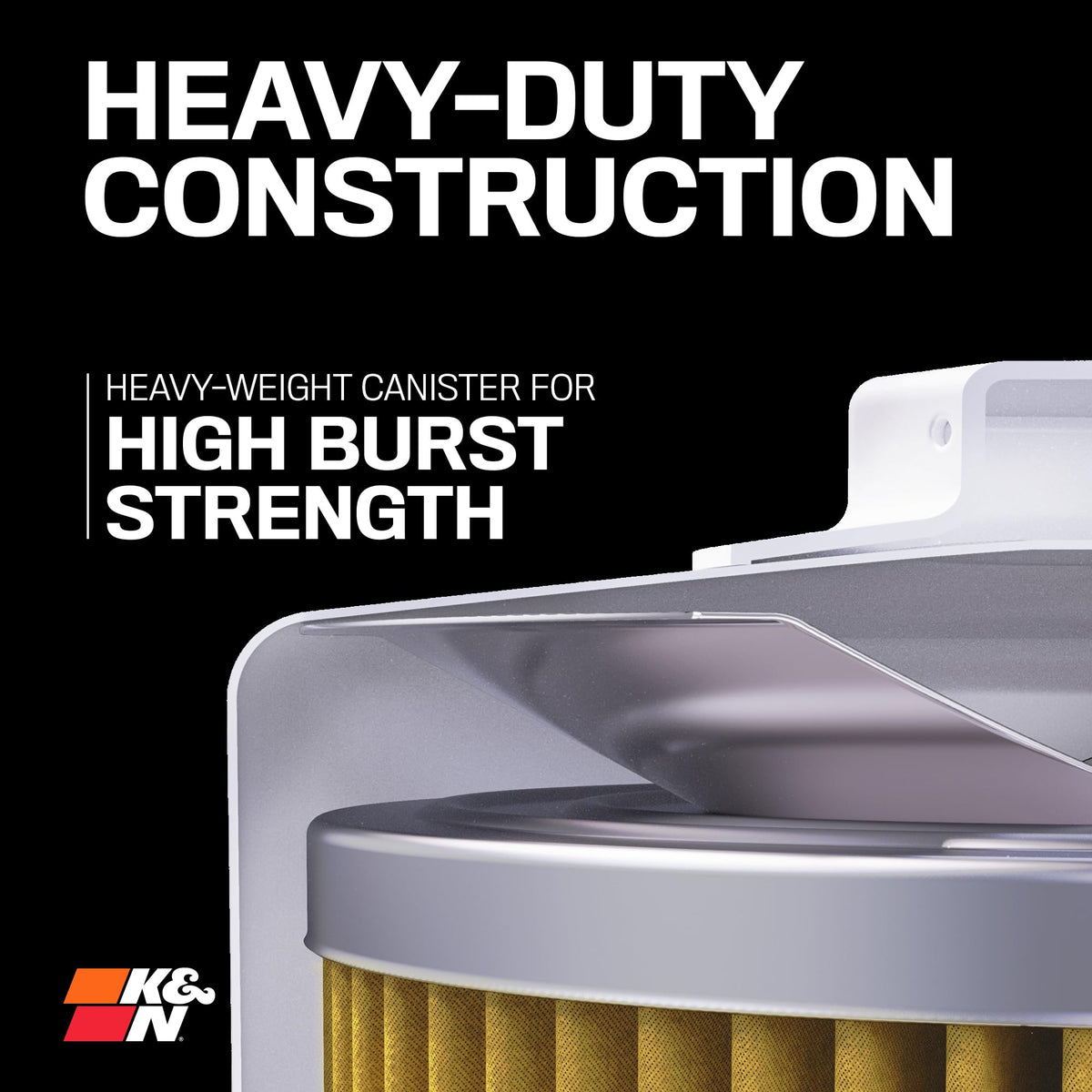 K&N K&N Premium Oil Filter: 20,000 Mile Engine Protection with Wrench Off Nut: Compatible with Select - Outdoor Depot