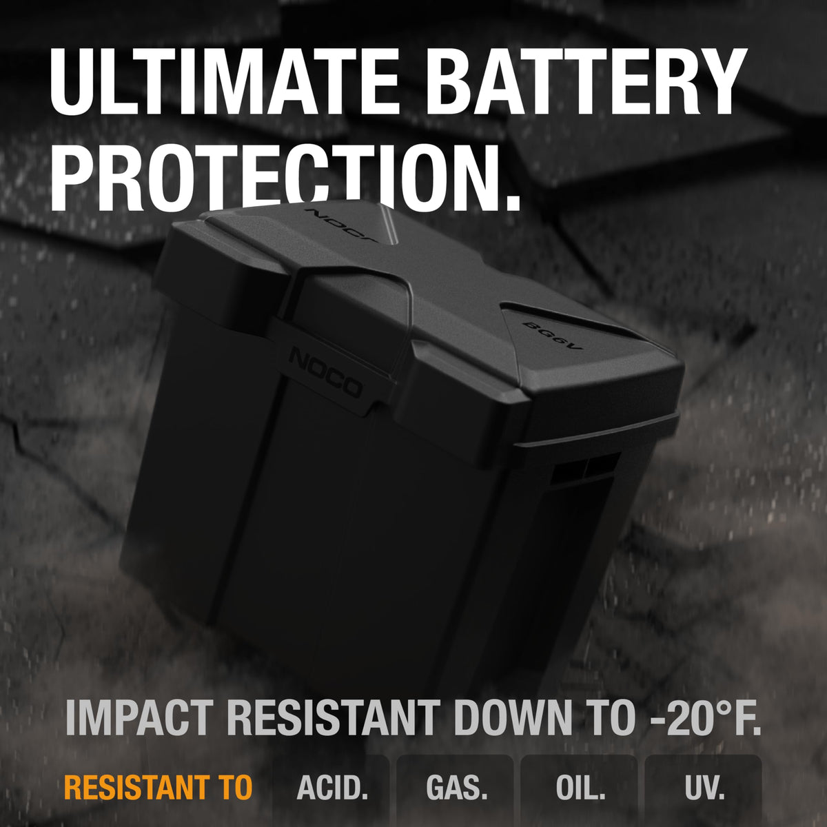 NOCO NOCO Snap-Top BG6V Battery Box, Single 6V Battery Box for Marine, Automotive, RV, Boat, Camper and - Outdoor Depot