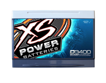 XS Power XS Power D3400 XS Series 12V 3,300 Amp AGM High Output Battery with M6 Terminal Bolt - Outdoor Depot