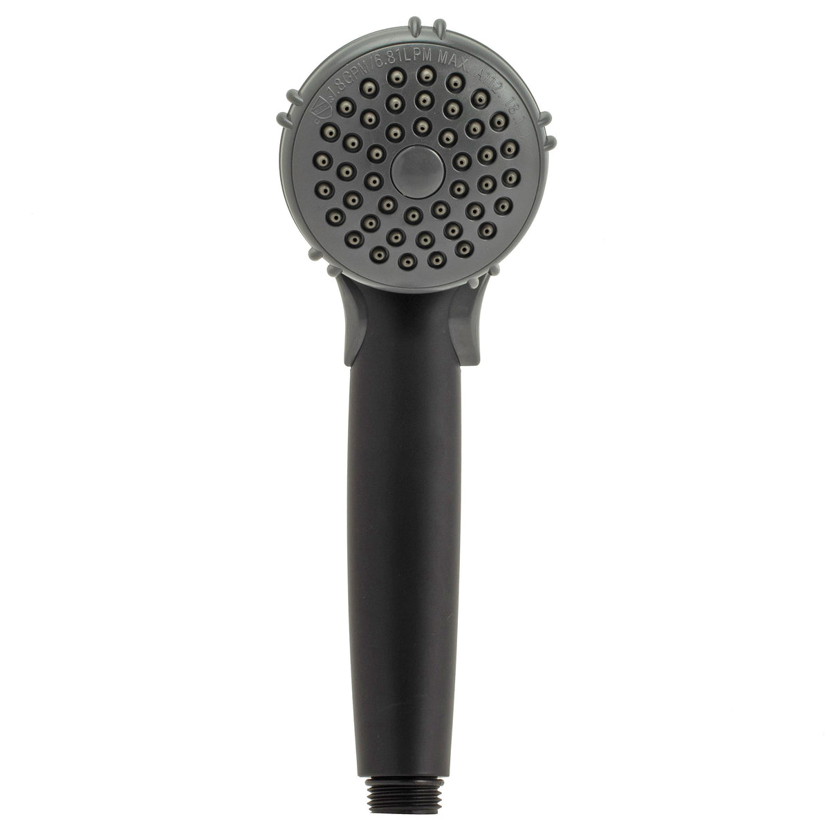 Dura Faucet Dura Faucet DF-SA400-MB RV Hand Held Shower Wand, Water Saving Trickle Switch (Matte Black) - Outdoor Depot