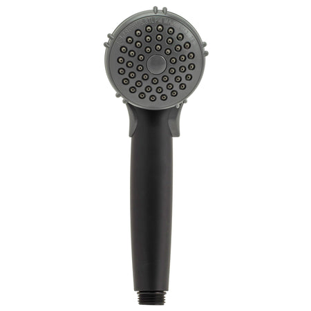 Dura Faucet Dura Faucet DF-SA400-MB RV Hand Held Shower Wand, Water Saving Trickle Switch (Matte Black) - Outdoor Depot