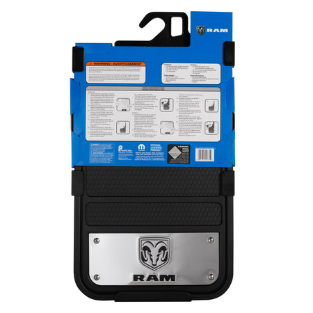 Plasticolor Plasticolor Ram Heavy Duty Front 12 X 23 Mud Guards, 12" x 23" Front Mud Guards (001835R01) - Outdoor Depot