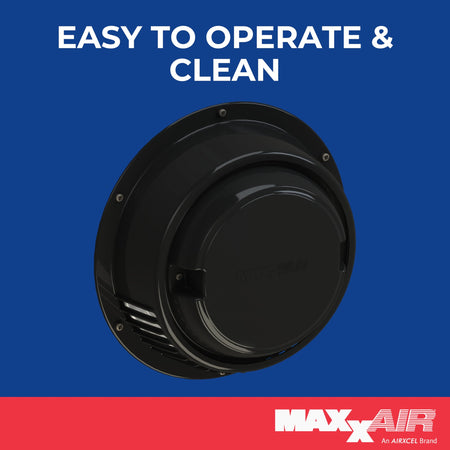 Maxxair MAXXAIR Maxxfan Dome 6" Round 12V Ventilation Fan - Compact Solution for Rooftop or Sidewall - Outdoor Depot