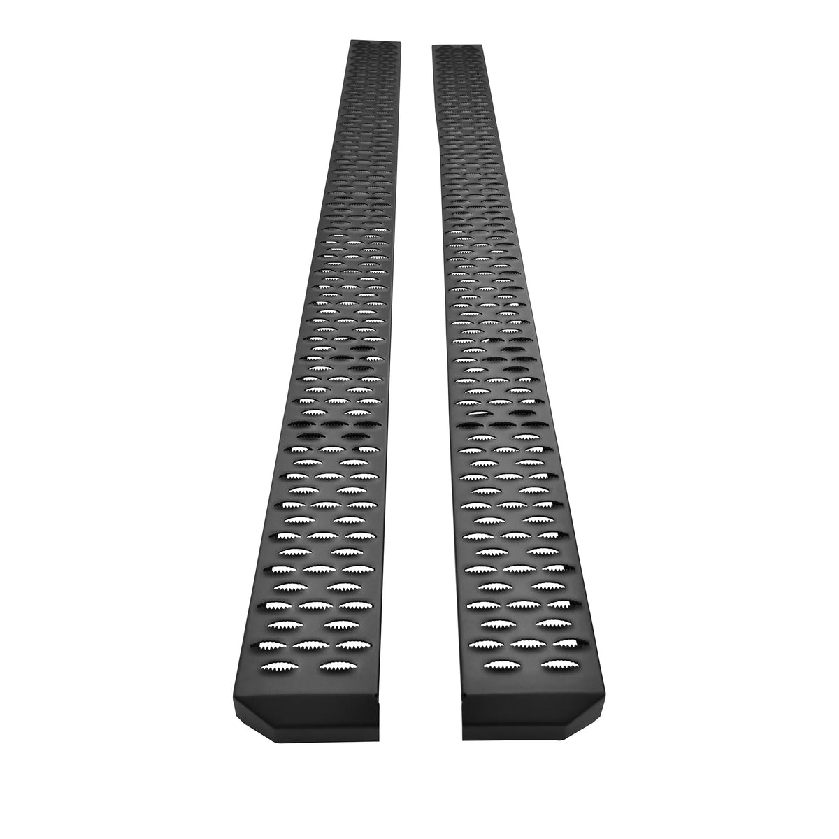 Westin Westin 27-74745 Grate Steps Running Boards 90 in. Textured Black Pair (Required Mounting Kit Sold - Outdoor Depot