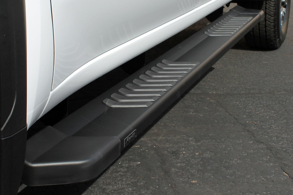 Raptor Series Raptor Series Running Boards Steps 6in OEM Style Black Aluminum Compatible with Crew Cab - Outdoor Depot