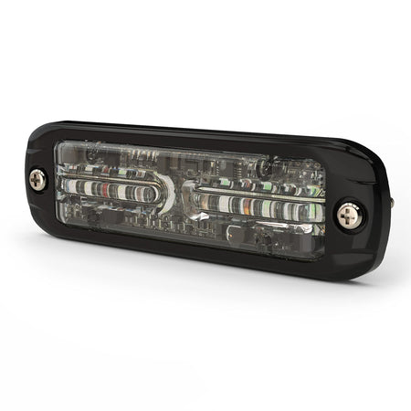 ECCO ECCO LED High-Intensity Amber White LEDs Directional 2 Bolt Mount 0.73 amps 12V 24V Waterproof Warning - Outdoor Depot