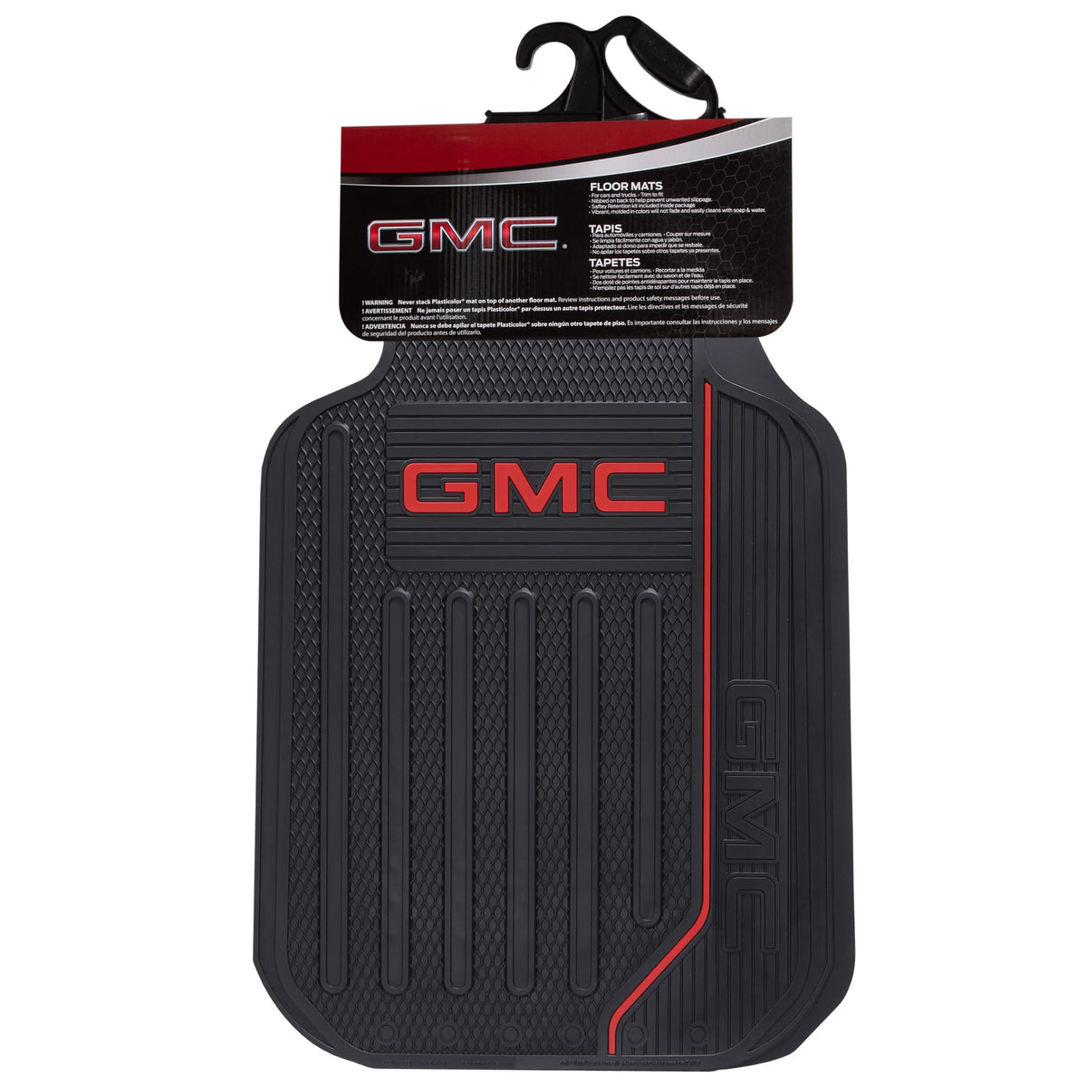 Plasticolor Plasticolor 001744R01 GMC Elite Series 1st Row Floor Mats - Outdoor Depot