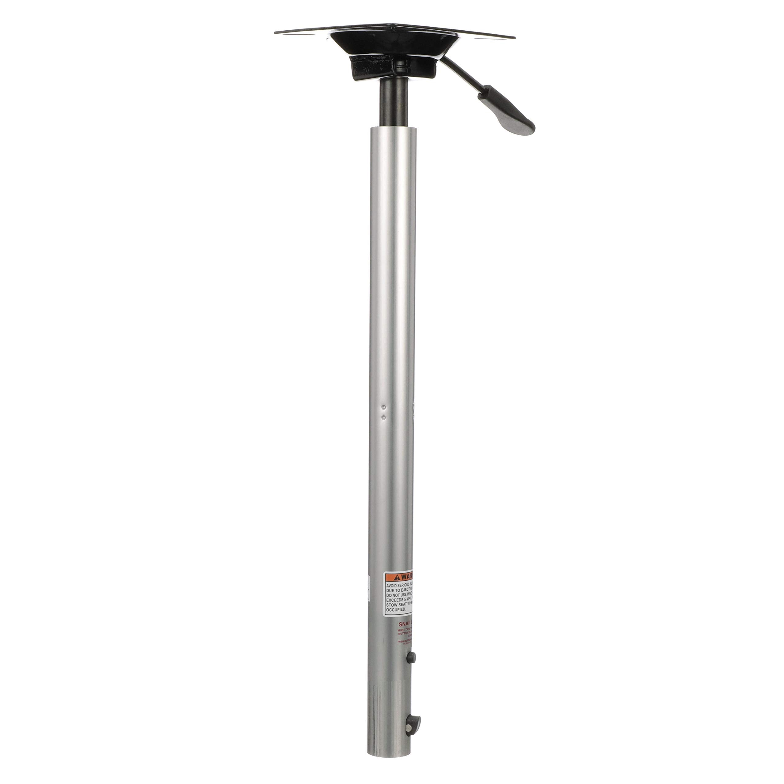 attwood Attwood SP-39204 Snap-Lock 1.77-Inch Post, Adjustable Height, 24 to 30 Inches High, Power Pedestal, - Outdoor Depot