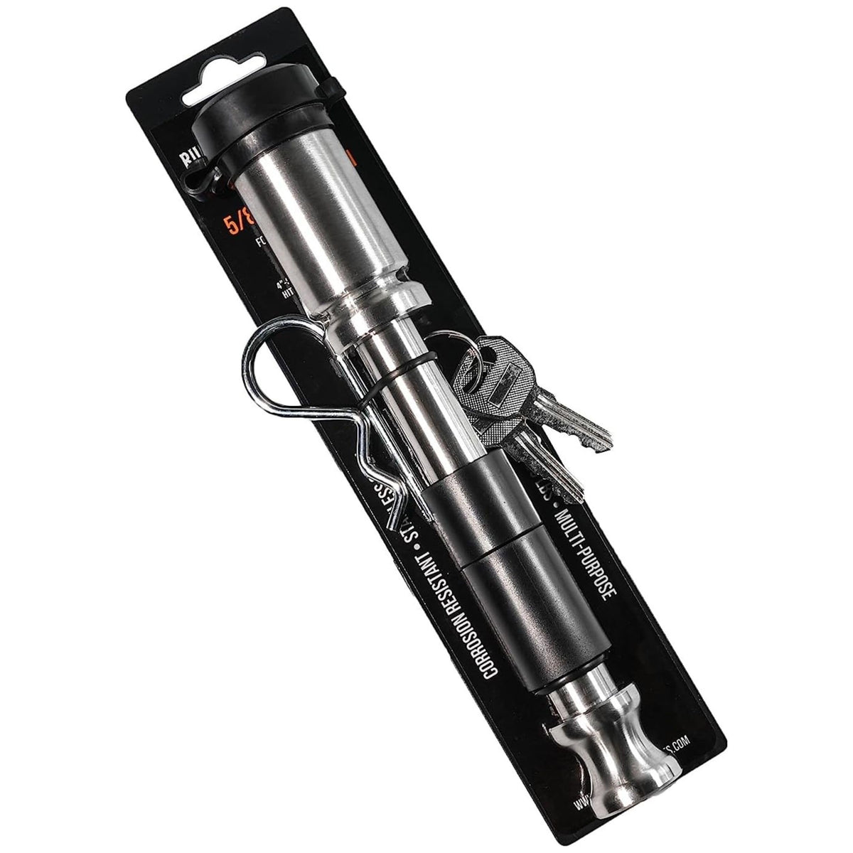 BulletProof Hitches BulletProof Hitches - 5/8" Trailer Hitch Locking Pin - Universal Fit, Stainless Steel, - Outdoor Depot