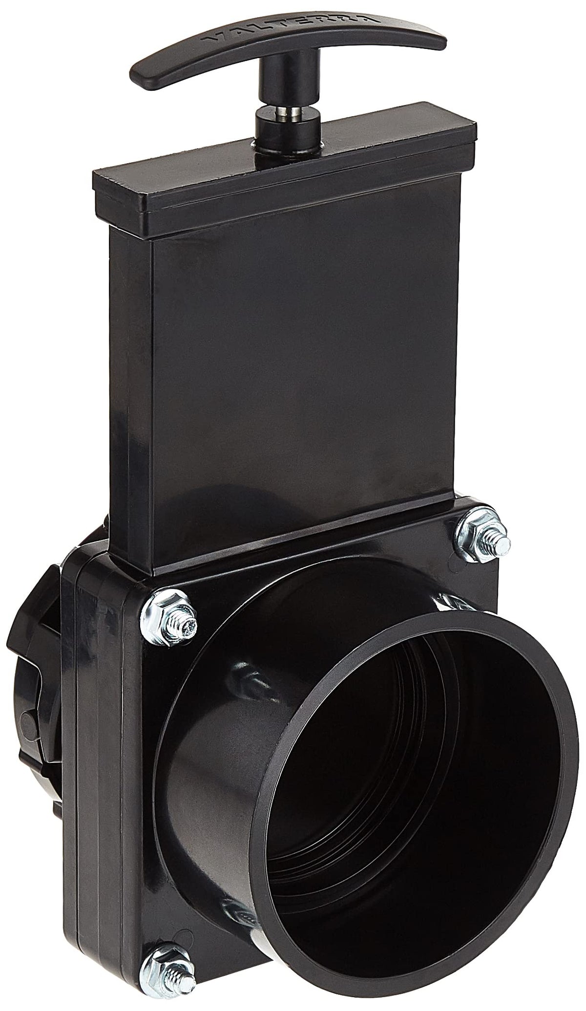 Valterra Valterra T50 3" Hub x 3" Bay with Cap Valve Assembly,Black - Outdoor Depot