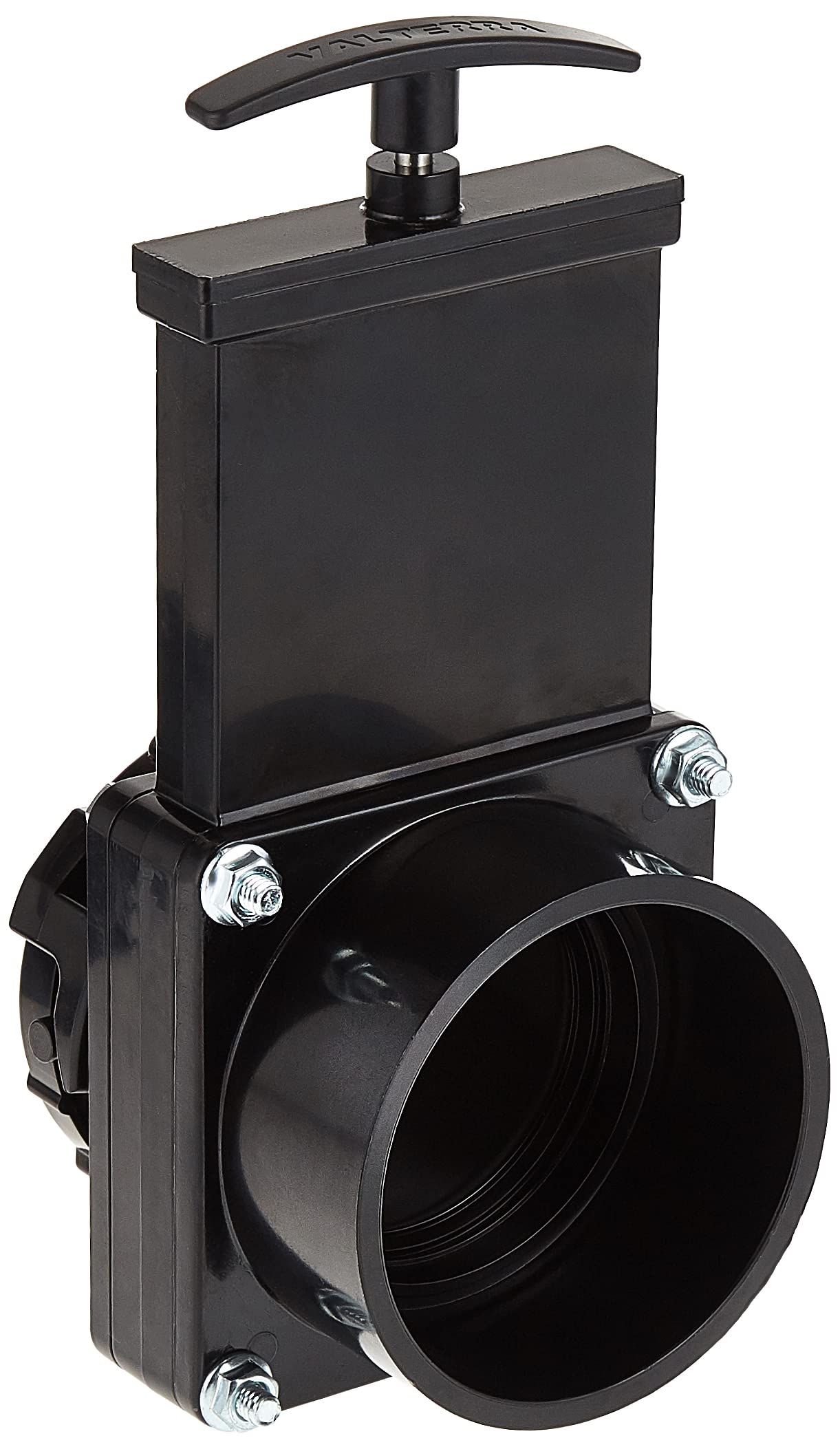 Valterra Valterra T50 3" Hub x 3" Bay with Cap Valve Assembly,Black - Outdoor Depot