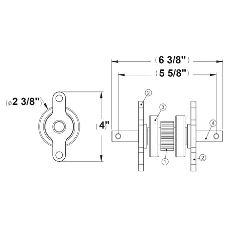 Westin WESTIN Outlaw Drop Nerf StepBar 20- Jeep Gladiator - Outdoor Depot