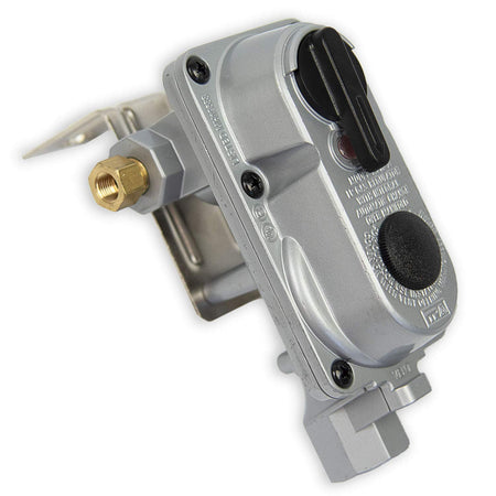 Flame King Flame King (ACR-2) Without Pigtails 2-Stage Auto Changeover LP Propane Gas Regulator For RVs, - Outdoor Depot