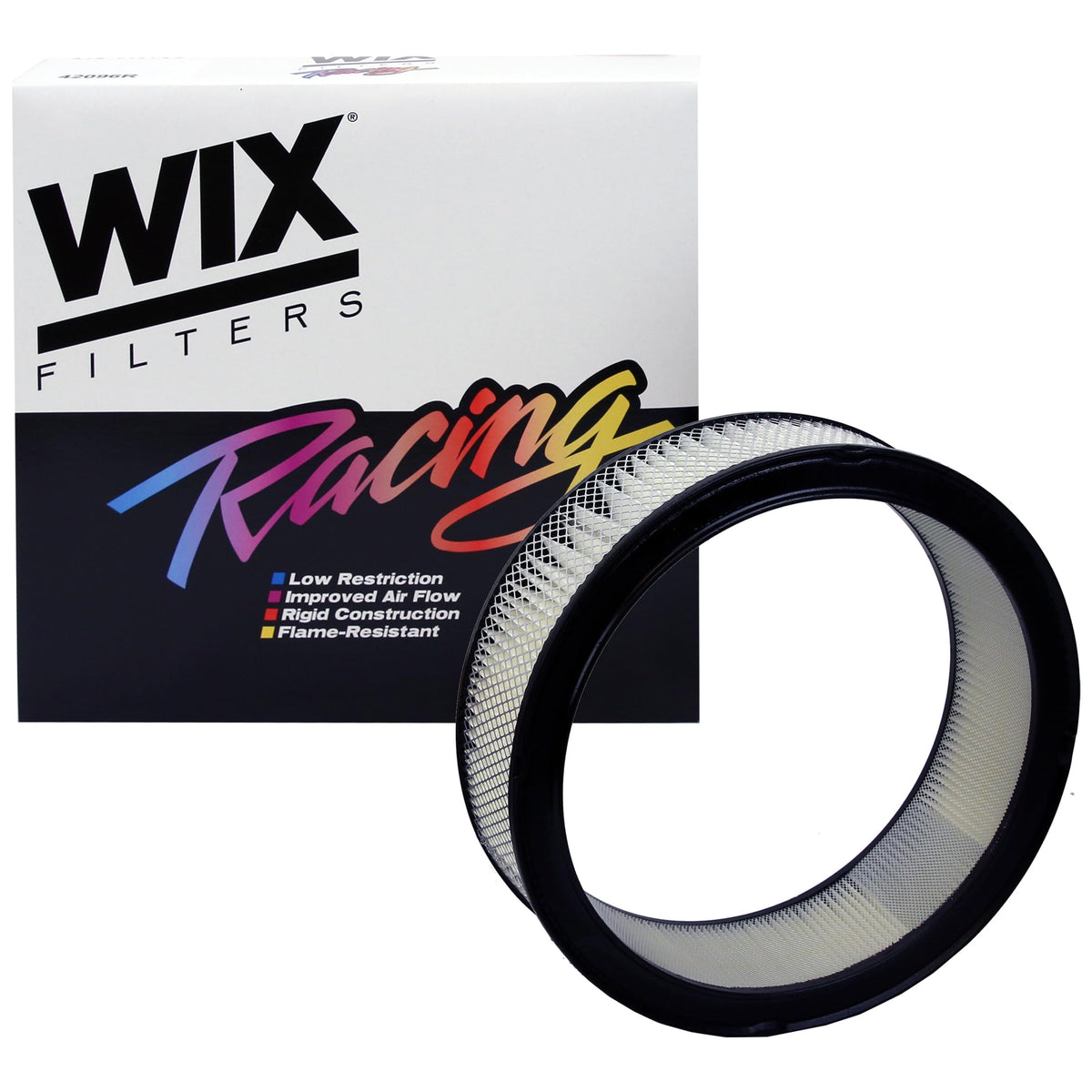 Wix WIX 42096R Engine Air Filter For Racing Applications, 4.05" Height, 11.625" Inside Diameter, 13.875" - Outdoor Depot