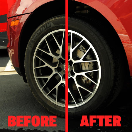 Mothers Mothers Polished Aluminum Wheel Cleaner, 24 oz. — Safely Cleans Uncoated Polished Aluminum & - Outdoor Depot