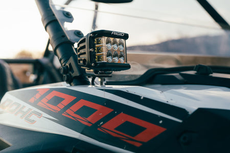 RIGID INDUSTRIES RIGID INDUSTRIES D-SS PRO SPOT Surface Mount BLK Pair - Outdoor Depot