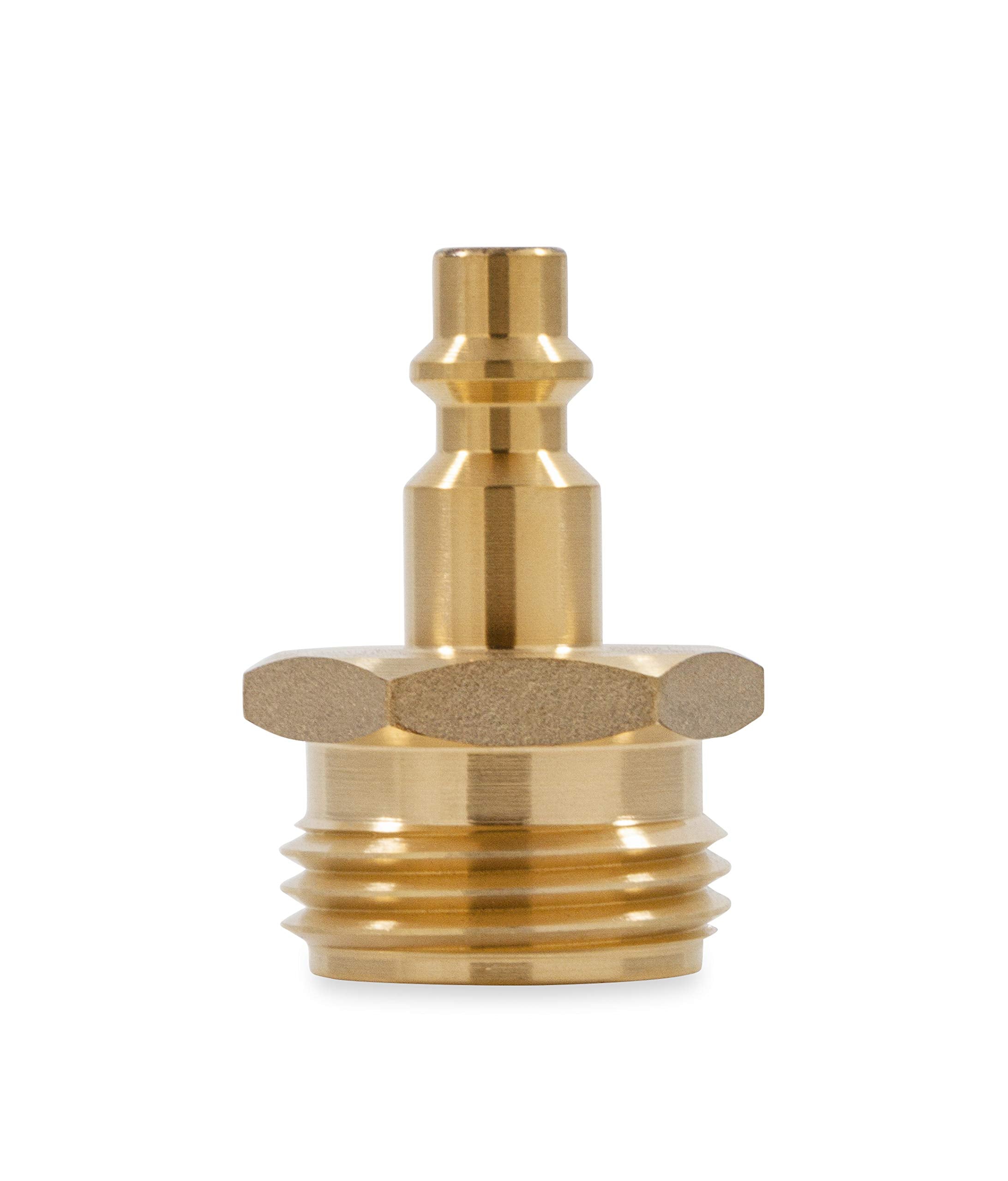 Camco Camco RV Blowout Plug for Winterization - Features Brass Quick Connect-Aids for Easy Attachment - - Outdoor Depot