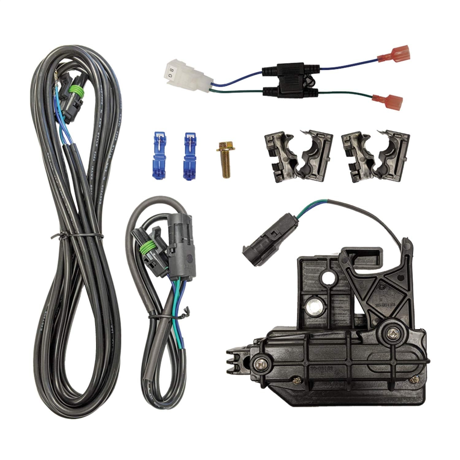 Pop & Lock POPNLOCK LLC Pop & Lock PL8547HD Power Tailgate Lock Fits Tacoma/Tundra, Black - Outdoor Depot