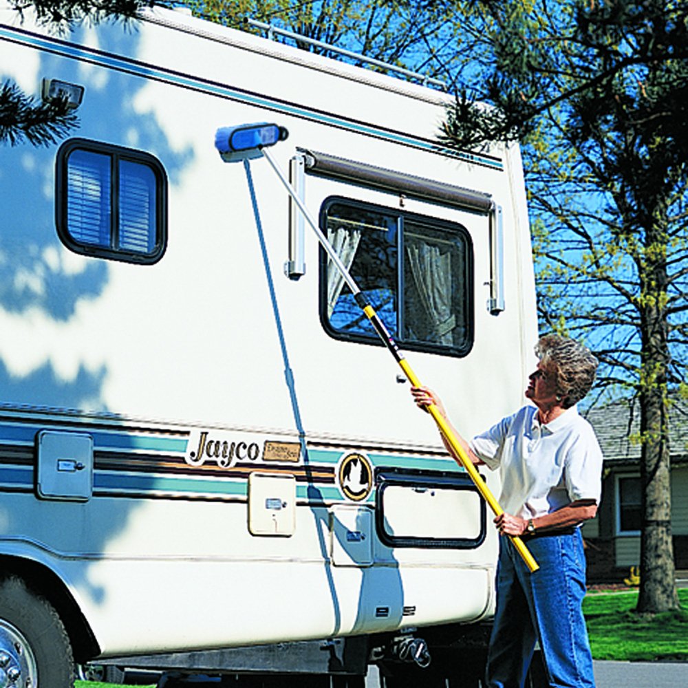 Mr. Long Arm Mr. Long Arm Mr. LongArm 0405 Soft Flow-Thru Brush Blue - Outdoor Depot