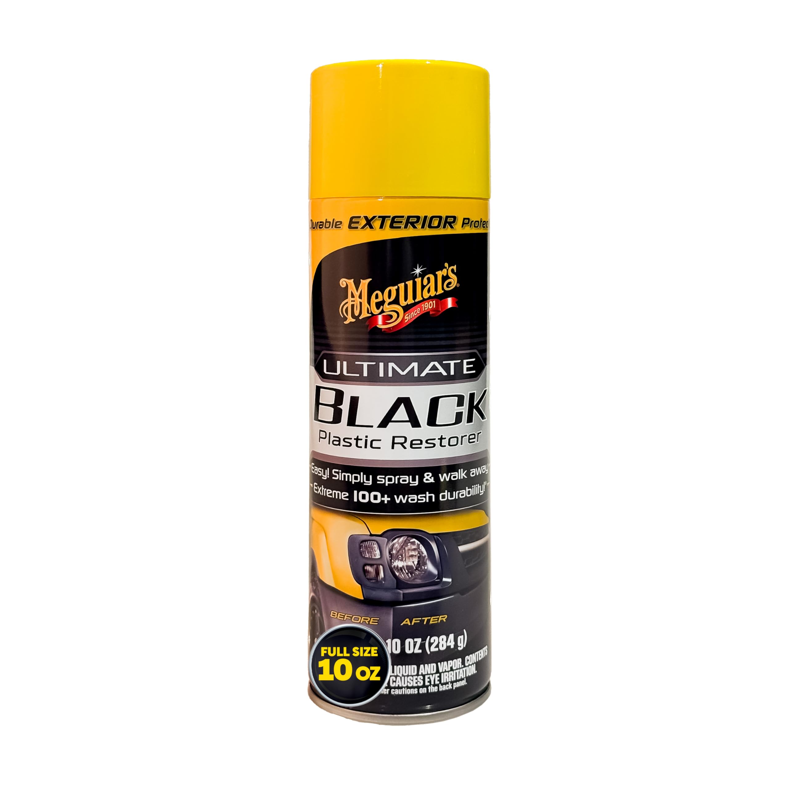 Meguiar's Meguiar's Ultimate Black Plastic Restorer, Restore Faded Exterior Trim, Add Shine and Protect - Outdoor Depot