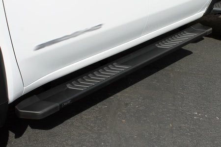 Raptor Series Raptor Series Running Boards Steps 6in OEM Style Black Aluminum Compatible with Crew Cab - Outdoor Depot