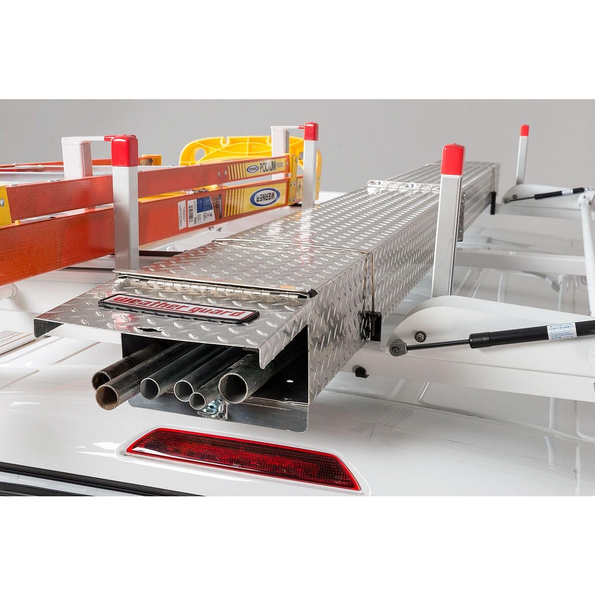 Weather Guard Weather Guard Diamond-Plate Aluminum Conduit Carrier, Model 237 - Outdoor Depot