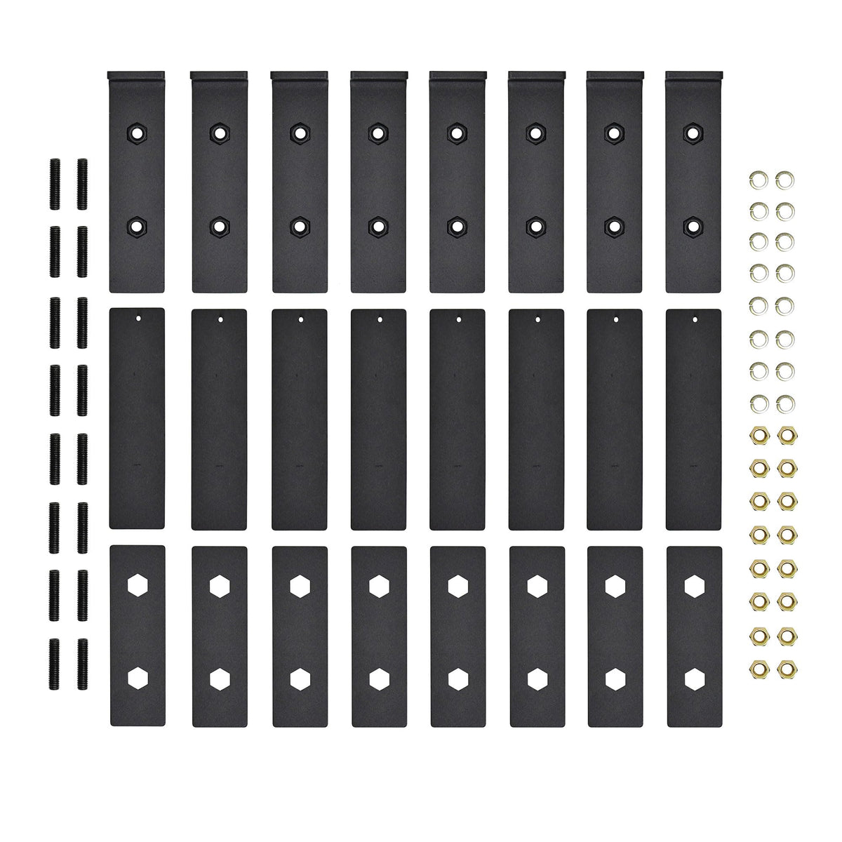 Westin Westin 27-74745 Grate Steps Running Boards 90 in. Textured Black Pair (Required Mounting Kit Sold - Outdoor Depot