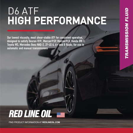 Red Line Red Line 30704 Full Synthetic D6 Automatic Transmission Fluid (ATF) - 1 Quart - Outdoor Depot