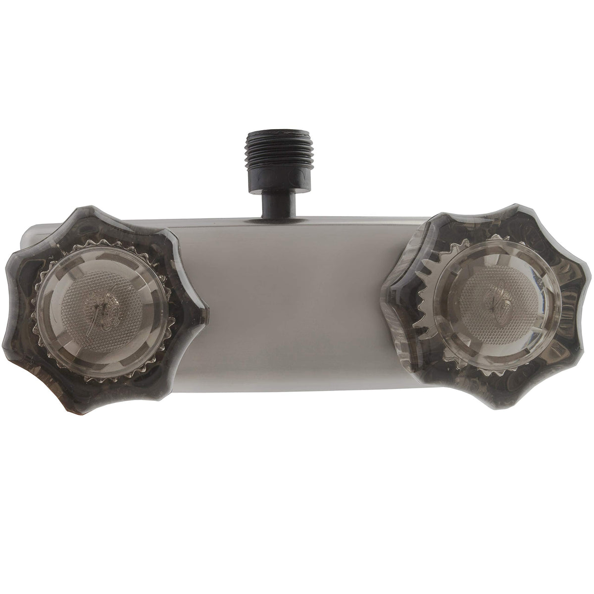 Dura Faucet Dura Faucet DF-SA100S-SN RV/Motorhome/Trailer Shower Faucet Valve Diverter with Smoked Acrylic - Outdoor Depot
