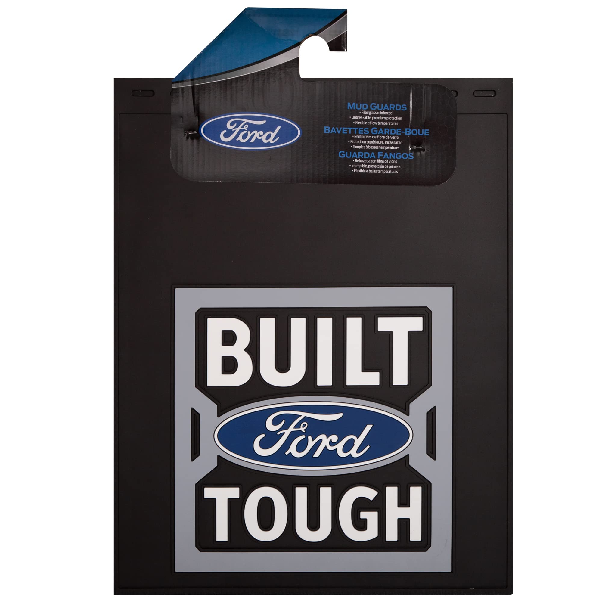 Plasticolor Plasticolor 001861R01 Built Ford Tough 18x24 Mud Guard - Set of 2 Pieces - Outdoor Depot