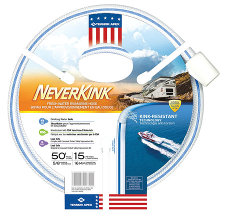 Teknor Apex Teknor Apex 8602-50 NeverKink RV/Marine Hose - 5/8" x 50' - Outdoor Depot