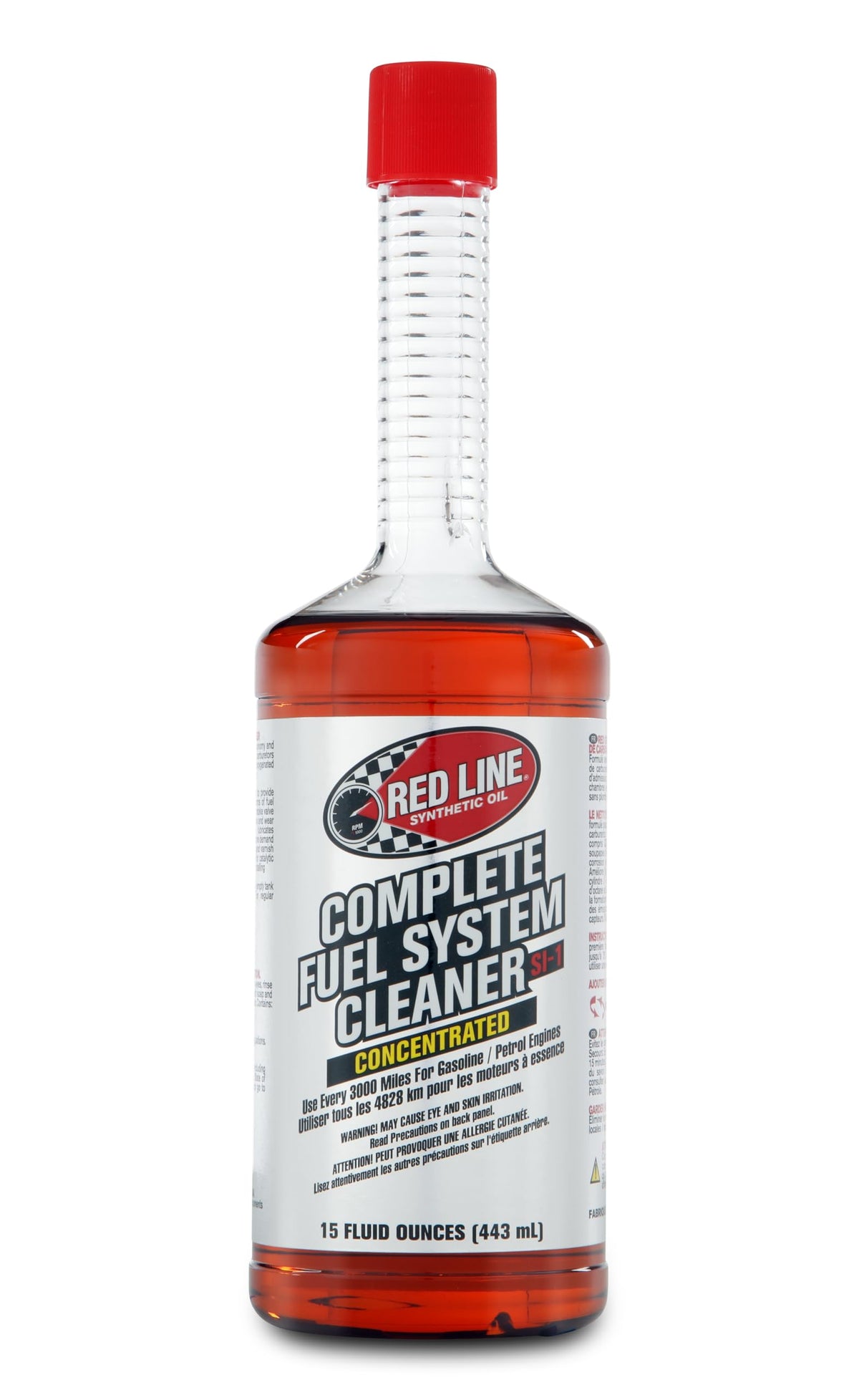 Red Line Red Line 60103 SI-1 Complete Fuel System Cleaner - 15 Ounce- Fuel Injector Cleaner and Carburetor - Outdoor Depot