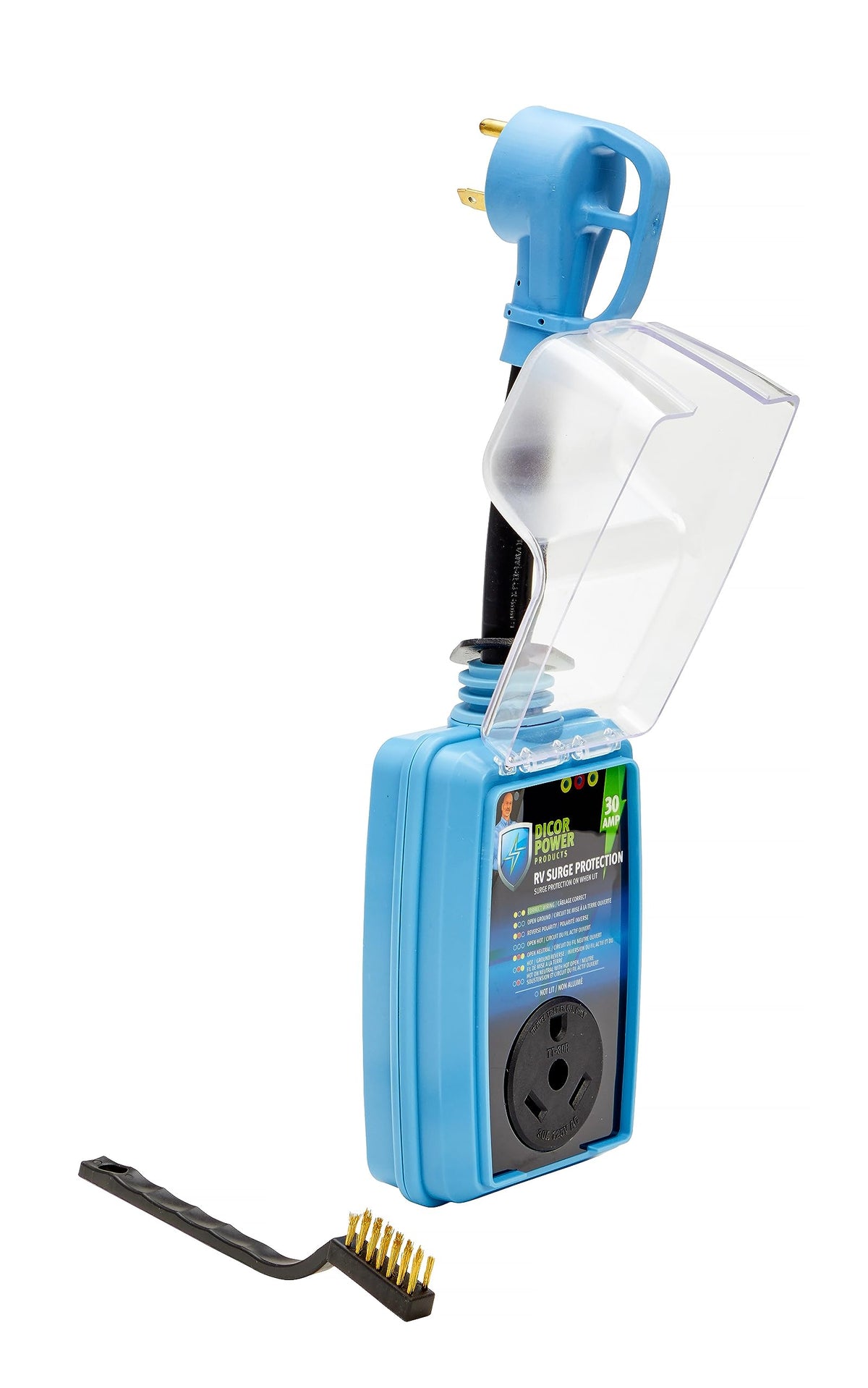 Dicor Dicor DP-SP30A-P 30 Amp Pigtail RV Surge Protector - Protect Your RV Electrical System with Ease - Outdoor Depot