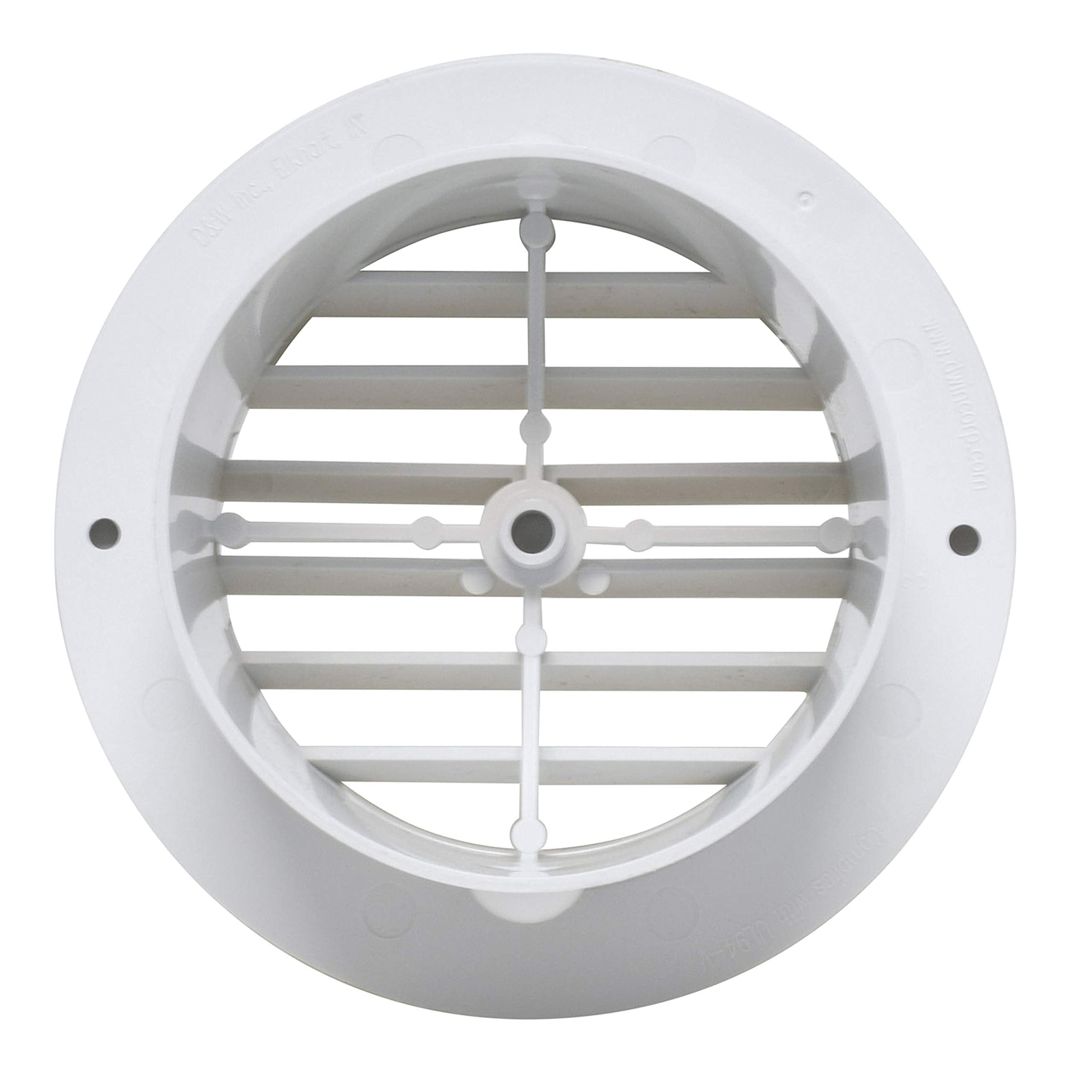 Valterra Valterra A10-3345VP Rotating Heating and A/C Register,White - Outdoor Depot